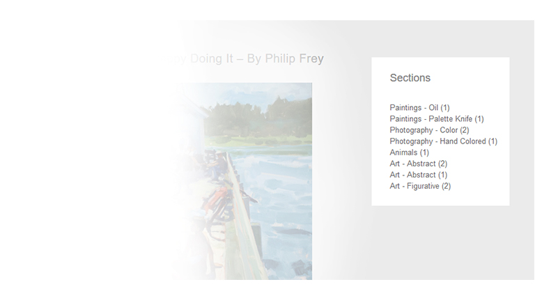 Blog Entry Sections/Categories 